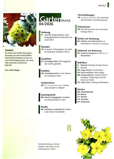 Gartenpraxis Inhaltsverzeichnis