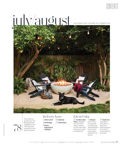 Better Homes & Gardens Inhaltsverzeichnis