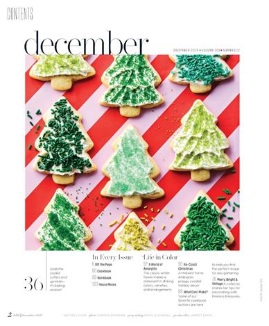 Better Homes & Gardens Inhaltsverzeichnis