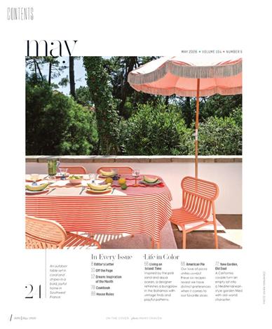 Better Homes & Gardens Inhaltsverzeichnis