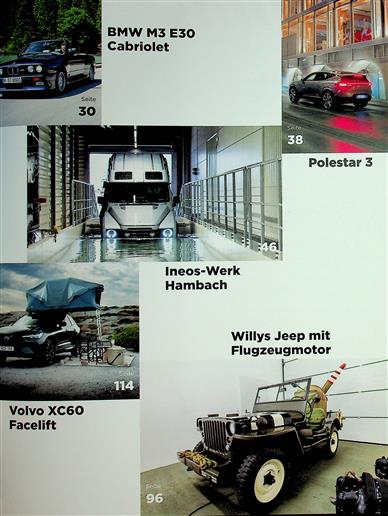 Automobil Revue (CH) Inhaltsverzeichnis