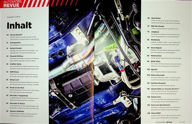 Automobil Revue (CH) Inhaltsverzeichnis