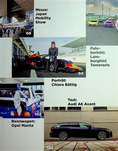 Automobil Revue (CH) Inhaltsverzeichnis