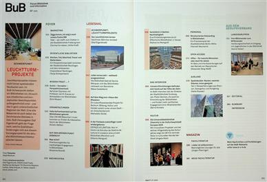 Forum Bibliothek und Information BuB Inhaltsverzeichnis