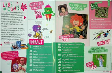 Quivi Inhaltsverzeichnis