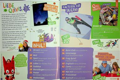 Quivi Inhaltsverzeichnis