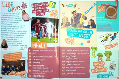 Quivi Inhaltsverzeichnis