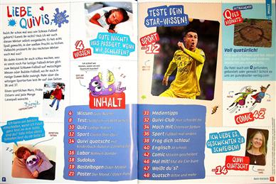 Quivi Inhaltsverzeichnis