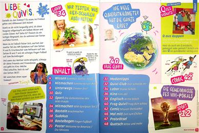 Quivi Inhaltsverzeichnis