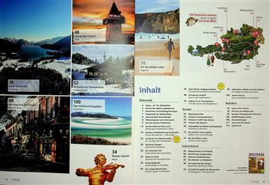 Reisen-Magazin Inhaltsverzeichnis