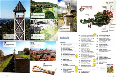 Reisen-Magazin Inhaltsverzeichnis