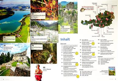 Reisen-Magazin Inhaltsverzeichnis
