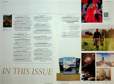 Scottish Field Inhaltsverzeichnis