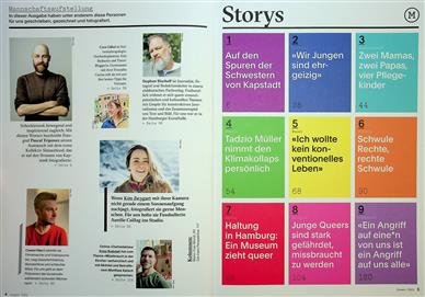 Mannschaft Magazin Inhaltsverzeichnis