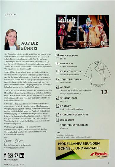 Rundschau M. Müller und Sohn Inhaltsverzeichnis