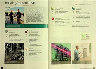 building & automation Inhaltsverzeichnis