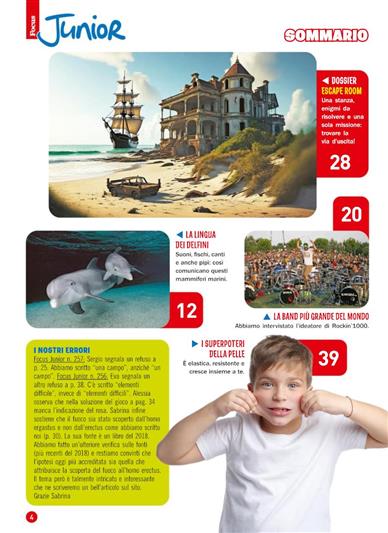 Focus Junior (It) Inhaltsverzeichnis