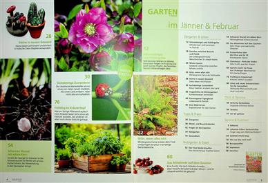 Garten + Haus Inhaltsverzeichnis