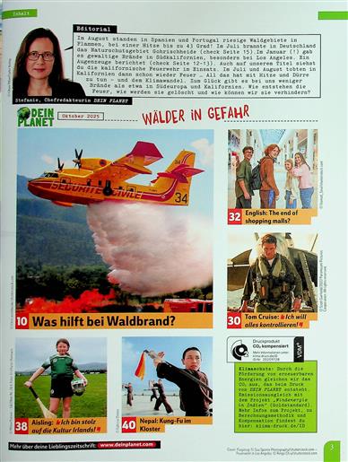 Dein Planet Inhaltsverzeichnis