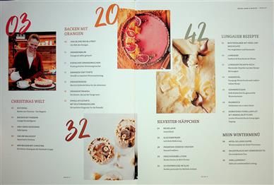 Backen mit Christina Inhaltsverzeichnis