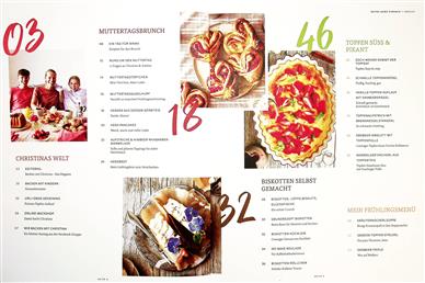Backen mit Christina Inhaltsverzeichnis