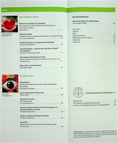 Der Heilpraktiker Inhaltsverzeichnis