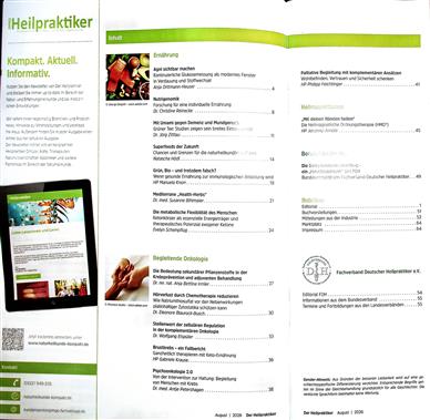 Der Heilpraktiker Inhaltsverzeichnis