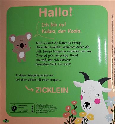Kolala Inhaltsverzeichnis