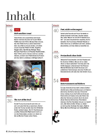 Der Pragmaticus Inhaltsverzeichnis