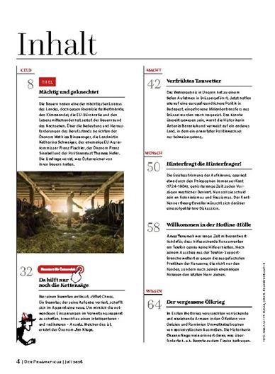 Der Pragmaticus Inhaltsverzeichnis