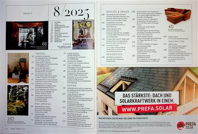 Falstaff Living Inhaltsverzeichnis