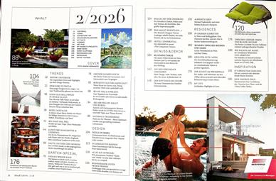 Falstaff Living Inhaltsverzeichnis