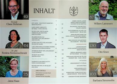 Heilkunde Inhaltsverzeichnis