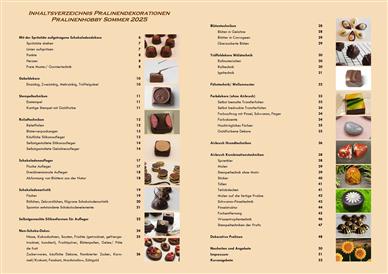 Pralinenhobby Inhaltsverzeichnis