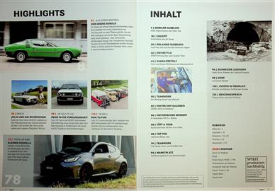 Spirit Magazin Inhaltsverzeichnis