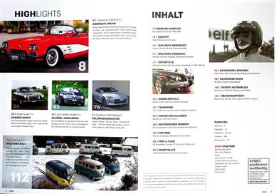 Spirit Magazin Inhaltsverzeichnis