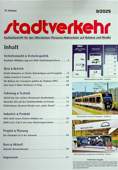 Stadtverkehr Inhaltsverzeichnis