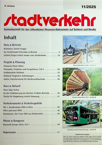 Stadtverkehr Inhaltsverzeichnis