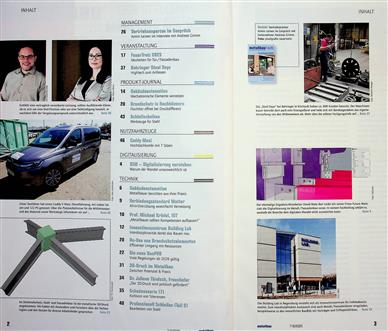 Metallbau Inhaltsverzeichnis