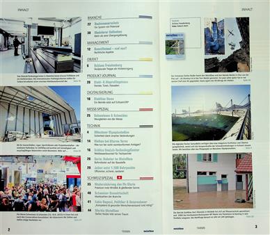 Metallbau Inhaltsverzeichnis