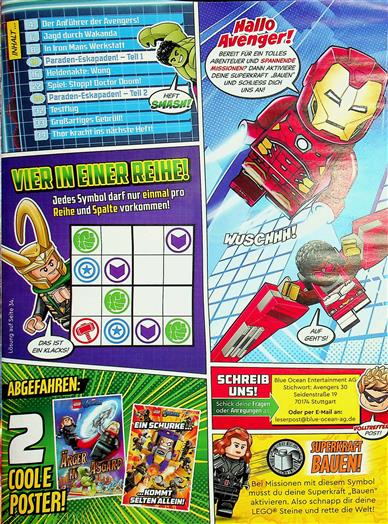 LEGO Marvel Inhaltsverzeichnis