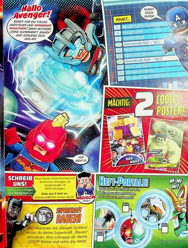 LEGO Marvel Inhaltsverzeichnis
