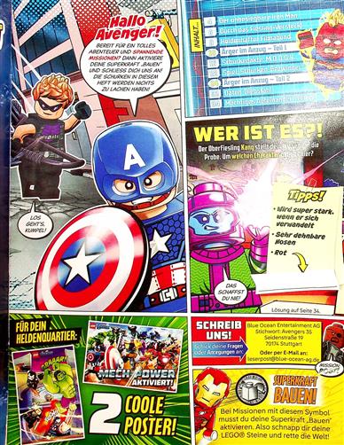 LEGO Marvel Inhaltsverzeichnis