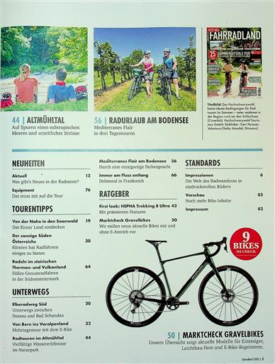 Fahrradland Inhaltsverzeichnis
