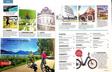 Fahrradland Inhaltsverzeichnis
