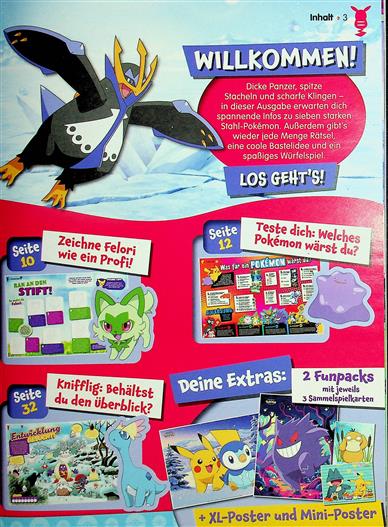 Pokemon Special Inhaltsverzeichnis