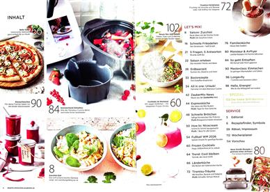 Monsieur Cuisine Inhaltsverzeichnis