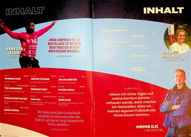 Bock auf Handball Inhaltsverzeichnis