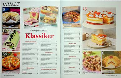 Landbäckerei Spezial Klassiker Inhaltsverzeichnis