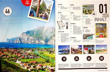 Camping Ratgeber Inhaltsverzeichnis